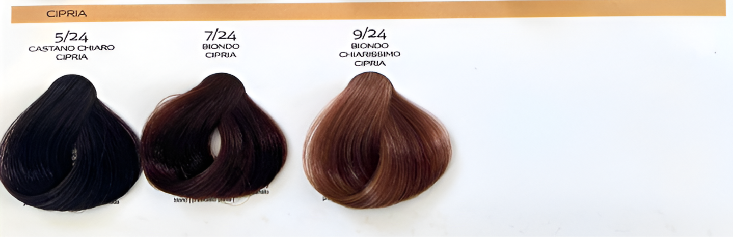 Brelil Prestige: Colorante en Crema (Colores chocolate , chocolate picante y  Cipria (Polvo Rosado)