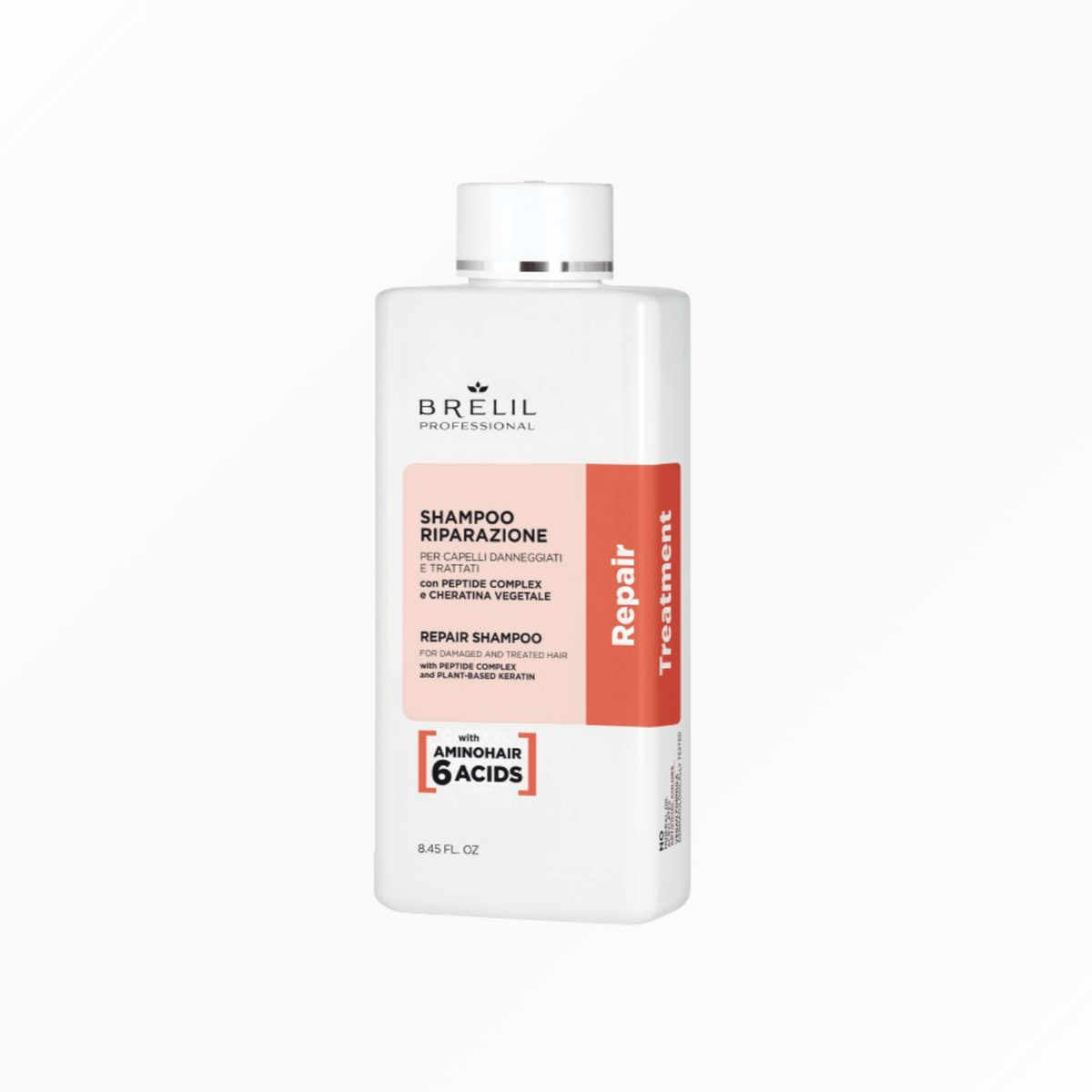 Paso 1: Shampoo Reestructurante Brelil Repair 250ml