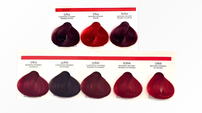 Brelil Prestige: Colorante en Crema (Colores Ceniza y Rojos)