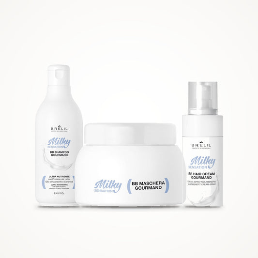 Kit Nutrición Milky Gourmand Brelil Milano