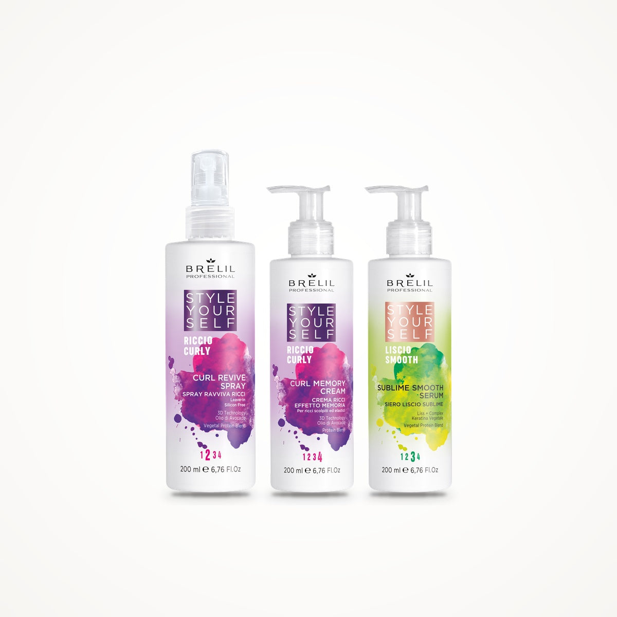 Kit Rizos & Ondas de Seda Brelil Milano